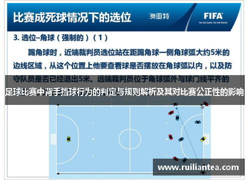 足球比赛中背手挡球行为的判定与规则解析及其对比赛公正性的影响